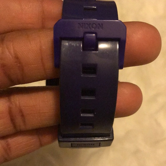 Nixon blue watch!